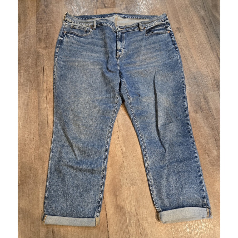 Old Navy Mid Rise Boyfriend Jeans Size 18